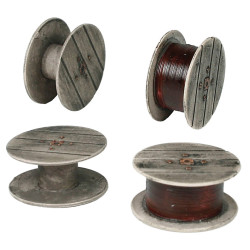Bachmann Scenecraft 44-504 Cable Drums (x4) OO Gauge