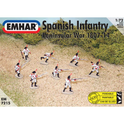 Emhar 7215 Spanish Infantry - Peninsular War 1:72 Model Kit