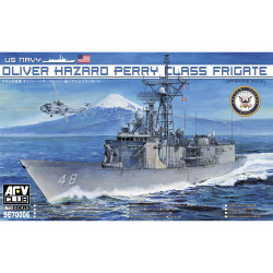 AFV Club SE70006 USS Oliver Hazard Perry Class Frigate (waterline) 1:700 Model Kit
