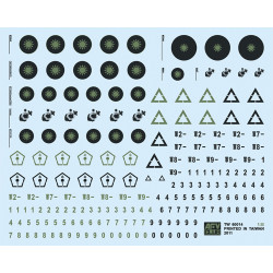 AFV Club TW60014 R.O.C Low Visibility Coating Decals 1:35 Model Kit