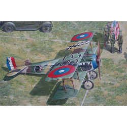 Roden ROD636 French/US SPAD XIIIc1 WWI Fighter, Late, 1918 1:32 Model Kit
