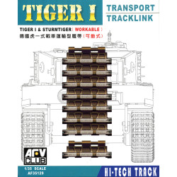 AFV Club AF35129 Tiger I Track Link Transport Type 1:35 Model Kit