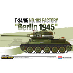 Academy 13295 T-34/85 183 Factory 'Berlin 1945' 1:35 Model Kit