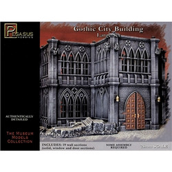 Pegasus 4923 Gothic City Building large  Model Kit