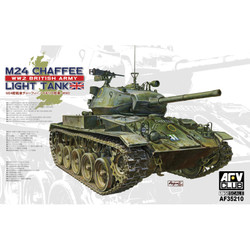 AFV Club AF35210 M24 Chaffee Light Tank WW2 British Army 1:35 Model Kit