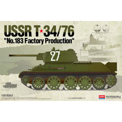 Academy 13505 USSR T-34/76 Factory No 183 1:35 Model Kit