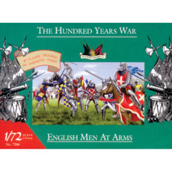 Accurate Figures 7206 English Men At Arms 1400AD - 100 Years War 1:72 Model Kit