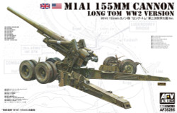 AFV Club AF35295 M1A1 155mm Long Tom Cannon (WW2 version) 1:35 Model Kit