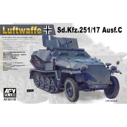 AFV Club AF35118 SdKfz 251/17 Ausf.C 1:35 Model Kit