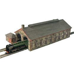 Bachmann Scenecraft 44-0157 Two Road Stone Engine Shed OO Gauge