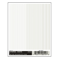 Woodland Scenics DT514 Stripes - White