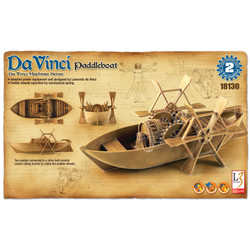 Academy 18130 Da Vinci Paddle Boat Model Kit