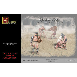 Pegasus 3202 Gladiators Set 2 (10 figures) 1:32 Model Kit