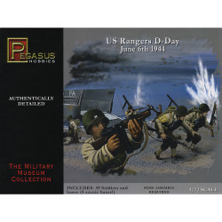 Pegasus 7351 D-Day US Rangers 1:72 Model Kit