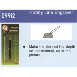 Trumpeter 9912 Line Engraver Model Kit Tool