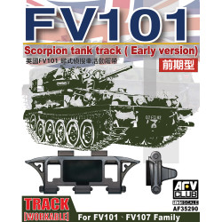 AFV Club AF35290 FV101 Scorpion Workable Track (Early) 1:35 Model Kit