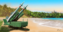 Trumpeter 2353 Soviet 5P71 Launcher w/ 5V27 Missile Pechora (SA-3B Goa) Rounds Loaded 1:35 Model Kit