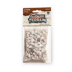 All Game Terrain 6547 White Stone Wargaming Miniature Base Terrain & Diorama