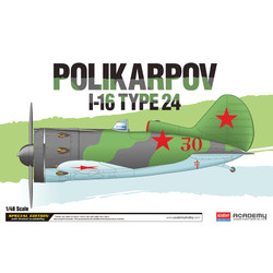 Academy 12314 Polikarpov I-16 Type 24 1:48 Model Kit