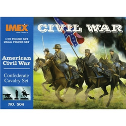 Imex 504 Confederate Cavalry 1:72 Plastic Model Kit