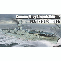 Trumpeter 6710 German Navy Aircraft Carrier DKM Peter Strasser 1:700 Model Kit