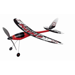 Gunther Stratos Rubber Band Powered Flying Model Plane G1629