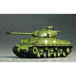 Trumpeter 7225 M4A3E8 Tank (T66 Track) 1:72 Model Kit