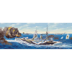 Trumpeter 3709 HMS Rodney 1942 1:200 Model Kit