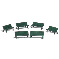 Woodland Scenics A2181 N Park Benches N Gauge