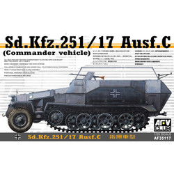 AFV Club AF35117 SdKfz 251/17 Ausf C Command Vehicle 1:35 Model Kit