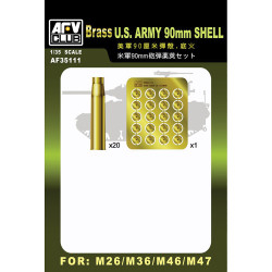 AFV Club AF35111 90mm Shell Set 1:35 Model Kit