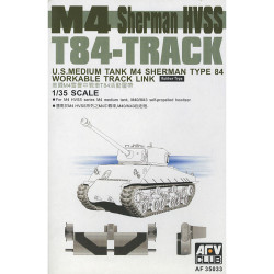 AFV Club AF35033 M4 Sherman HVSS Track (T84) 1:35 Model Kit
