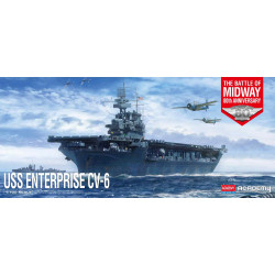 Academy 14409 USS Enterprise CV-6 Battle of Midway 1:700 Model Kit