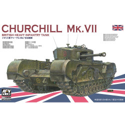 AFV Club 35324 Churchill Tank Mk VII 1:35 Plastic Model Kit