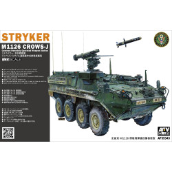 AFV Club AF35343 US M1126 Stryker CROWS-J w/ FGM-148 Javelin 1:35 Model Kit