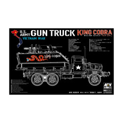 AFV Club AF35323 King Cobra Gun Truck (M54 + M113) 1:35 Model Kit