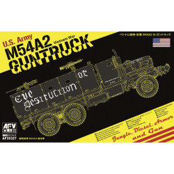 AFV Club AF35327 US M54A2 5-ton Gun Truck “Eve of Destruction” 1:35 Model Kit