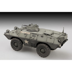 Trumpeter 7439 US M706 Cadillac Gage Commando Armoured Car in Vietnam 1:72 Model Kit