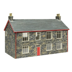 Bachmann Scenecraft 44-0170R Harbour Station Main Hall - Red OO Gauge