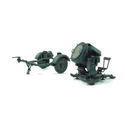 AFV Club AF35125 Sw-36 Searchlight & SdAh 51 Trailer 1:35 Model Kit