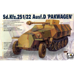 AFV Club AF35083 SdKfz 251/22 Ausf D 'Pakwagen' late 1:35 Model Kit