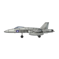 Trumpeter 3426 F/A-18C Hornet (qty 12) 1:700 Model Kit