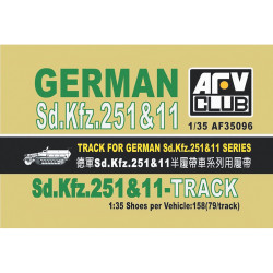 AFV Club AF35096 SdKfz 11/251 Track 1:35 Model Kit