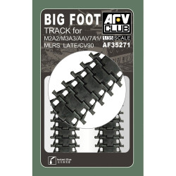 AFV Club AF35271 M2A2/M3A3/AAV7A1/MLRS Late/CV90 'Big Foot' Track 1:35 Model Kit