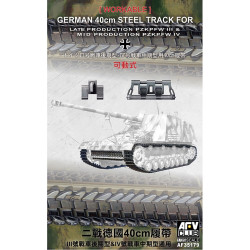 AFV Club AF35179 Panzer III/IV 40cm Workable Track 1:35 Model Kit