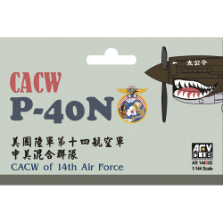 AFV Club AR144S02 P-40N CACW 14th Air Force 1:144 Model Kit