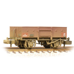 Graham Farish 377-955 LNER 13T Steel Open with Chain Pockets BR Bauxite (Early) [W]
