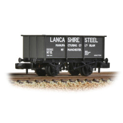 Graham Farish 377-280 BR 27T Steel Tippler Wagon 'Lancashire Steel' Black