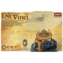 Academy 18159 Da Vinci Helicopter Model Kit