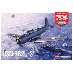 Academy 12350 USN SB2U-3 "Battle of Midway" 1:48 Model Kit